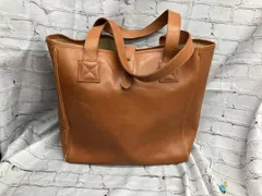 RALPH LAUREN トートバッグ　角擦れ有 ブラウン色 