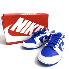Nike ナイキ Dunk Low Retro Racer Blue and White DD1391-401 26.5cm スニーカー シューズ メンズ 箱有 ※中古美品 【津山店】