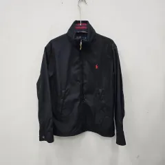 ポロラルフローレン ブラック ウィンドブレーカー ジャケット