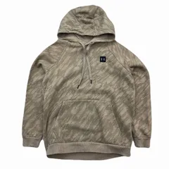 アンダーアーマー パーカー レディース XLサイズ サンドカラー ベージュ カモフラ スウェット トレーナー 迷彩 細身 きれいめ スポーツ