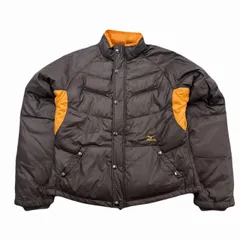 ミズノ ダウンジャケット メンズ Mサイズ ブラウン オレンジ 防寒 アウター スポーツ