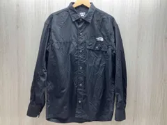 THE NORTH FACE /ノースフェイス NR11961 L/S Nuptse Shirt ロングスリーブ ヌプシシャツ ナイロン 撥水 ボックスフィット ドットボタン Ｍ
