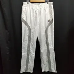 FILA/フィラ★ジャージパンツ【メンズXL/股下80cm/白/white】ゴルフ/シャカシャカ/トレーニング/ズボン/裏メッシュ/ボトムス/Pants/Trouser◆BJ146-g※ieCのサムネイル