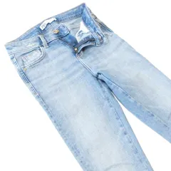 ZARAザラ▼ストレッチスキニーデニム▼USA02サイズ▼ウエスト約66㎝