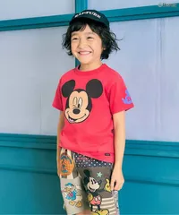 ディズニーキャラクター / 5色5柄Tシャツ　F.O.KIDS R207026　レッド