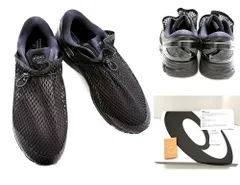 良品　限定　コラボ　ASICS x Vivienne Westwood GEL-KAYANO 26　ヴィヴィアンウエストウッド　アシックス　ゲルカヤノ ブラック　リフレクター オーブ　メッシュ スニーカー　メンズ　30  ビビアン