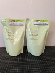 ザ パブリック オーガニック シャンプー トリートメント 詰め替え セット 【スーパーバウンシー】 400mL + 400mL アミノ酸 アロマ 精油 無添加 ヘアケア ノンシリコン 日本製