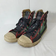 DIESEL ディーゼル ハイカット スニーカー シューズ 切替 配色 Y2K ブラック系 27cm B451