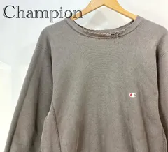 Champion チャンピオン REVERSE WEAVE リバースウィーブ スウェット カーキ size:L メンズ トレーナー 古着 ファッション