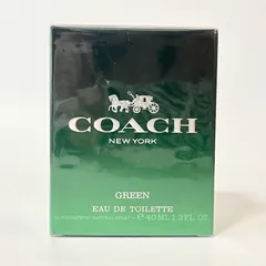 COACH MAN GREEN EAU DE TOILETTE コーチ マン グリーン オードトワレ 香水 ウッディ フルーティ グリーンの香り 40mlのサムネイル