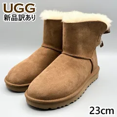 UGG ムートンブーツ チェスナット USA6/JP23cm ミニベイリーボウII レディース/女性用 1016501 アグ 新品 (ug211)