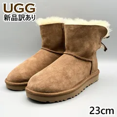 UGG ムートンブーツ チェスナット USA6/JP23cm ミニベイリーボウII レディース/女性用 1016501 アグ 新品 (ug213)