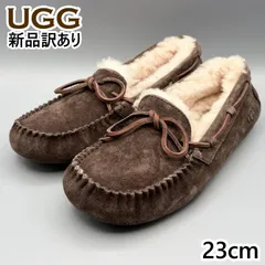 UGG モカシンスリッポン ムートンシューズ エスプレッソ USA6/JP23cm ダコタ レディース/女性用 5612 アグ 新品 (ug245)