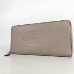 COACH コーチ  ジップアラウンド 長財布 レザー  27-458(9)