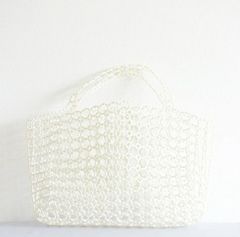 PALOROSA【美品】MINI 巾着付きかごバッグ バスケット パロローサ