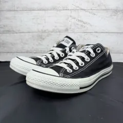 CONVERSE ALL STAR OX コンバース オールスター オックス ブラック ホワイト 黒 白  24.5cm レディース スニーカー M9166 L12433