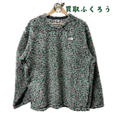 Supreme x THE NORTH FACE　シュプリーム×ノースフェイス　THE NORTH FACE　High Pile Fleece Pullover　ハイ パイル フリース プルオーバー　グリーン　緑　サイズL　コラボ　トレーナー クルーネック