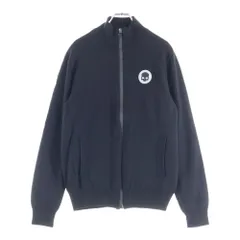 HYDROGEN SPORTS WEAR (ハイドロゲンスポーツウエア) GOLF ウールニット ブルゾン ジャケット ブラック