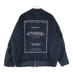 MM6 Maison Margiela (エムエムシックスメゾンマルジェラ) UNDER CONSTRUCTION JACKET ジップアップジャケット ブルゾン ブラック レディース S52AM0076のサムネイル