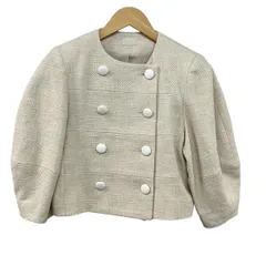 最終cygne シーニュ モコモコジャケット Mathis キャメル　サイズ0 2026年最新】cygne ジャケットの人気アイテム - メルカリ