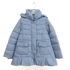 kumikyoku (組曲) クミキョク ダウンコート サイズ:140 リボン    ブルー キッズ / 240001189622
