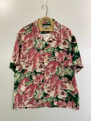 SAPEur 百虎 オープンカラー レーヨン シャツ アロハ グリーン L Surf Surf 百虎 緑 開襟 オープンカラー 半袖 アロハシャツ L - メルカリ