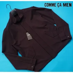 新品サンプル定価4.9万円 COMME CA MEN コムサメン 春秋 ソロテックス レーヨンフィラメント ショートモッズブルゾン M茶(17)  23BM06のサムネイル
