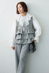 frene フラーネ ブラウスベストストラップ3点セット 新品タグ付き