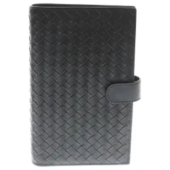 BOTTEGA VENETA (ボッテガヴェネタ) イントレチャート 6穴 レザー手帳カバー ケース ブラウン