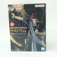 一番くじ NARUTO-ナルト- 中忍試験編 ラストワン賞 我愛羅 MASTERLISE フィギュア ※中古