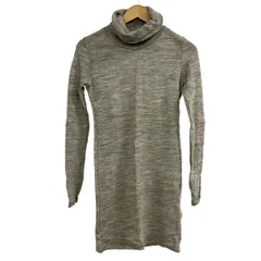 Y's(ワイズ) チュニック サイズ2 M レディース美品  - アイボリー×ベージュ×ライトグレー タートルネック/長袖/ニット