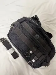 ポータークラシック SUPERナイロン ウェストバッグ ブラック