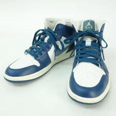 NIKE ナイキ WMNS AIR JORDAN 1 MID ウィメンズ エアジョーダン ミッド BQ6472-414 US8.5 25.5cm 箱無し ※中古