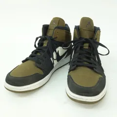 NIKE ナイキ WMNS AIR JORDAN 1 MID SE ウィメンズ エアジョーダン DV0427-301 US12 29cm 箱無し ※中古