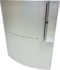 PS3　SONY PlayStation3 PS3 40GB サテン・シルバー 本体 コントローラー 電源ケーブル 映像ケーブル付 動作確認済み メーカー生産終了 中古現状品
