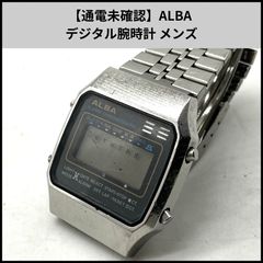 SEIKO ALBA 80s vintage デジタルウォッチ - メルカリ