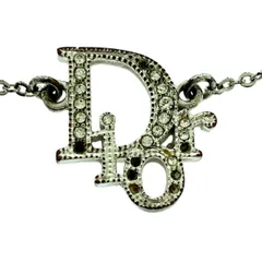 クリスチャンディオール Christian Dior ブレスレット ロゴ Dior ブレス ラインストーン ♯1073013227
