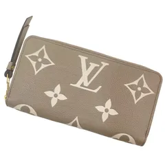 【中古】LOUIS VUITTON | ルイ・ヴィトン ジッピーウォレット モノグラム アンプラント ラウンドファスナー長財布 M69794 トゥルトレール クレーム ベージュ【尾張小牧店】