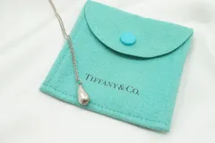 ティファニー ティアドロップ ネックレス エルサペレッティ SV925 アクセサリー 銀 シルバー TIFFANY&Co. 4890j
