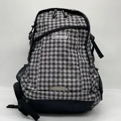 BN7824●Coleman コールマン ウォーカー25 リュック  チェック柄 ブラック