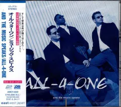 新品CD／未開封品 『ミュージック・スピークス／ALL-4-ONE』　M_R0479