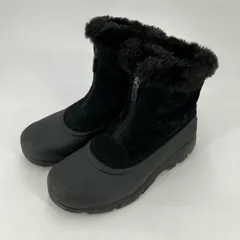 【イオン広店】 中古 SOREL | ソレル ブーツ SNOW ANGEL ZIP/Boots NL ブラック 24cm 【128】