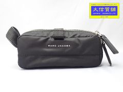 美品》MARC JACOBS マークジェイコブス ポーチ キラキラレザー - メルカリ