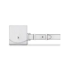 【新品】 COGURE コグレ AirPods ケース ケースカバー 第1世代 第2世代 本革 レザー 取付用ベルト 全面保護 耐衝撃 軽量 ワイヤレス充電対応 おしゃれ かわいい 専用ボックス付き CoPods ホワイト 1