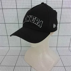 ◇ Θ ニューエラ NEW ERA ロゴ刺繍キャップ ブラック系 メンズ E  【1511110039389】