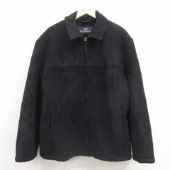 XL/古着 ドッカーズ 長袖 ジャケット メンズ 大きいサイズ 黒 内側ボア【spe】 25dec26