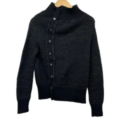 Y's(ワイズ) カーディガン サイズ2 M レディース美品  - 黒×グレー 長袖/変形デザイン