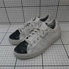 ◇ Θ アディダス adidas SLUK EE4709 ホワイト系 ブラック系 スニーカー 23.5cm レディース E  【1512190004243】