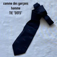 コムデギャルソンオム　comme des garcons homme ネクタイ　ドットのサムネイル