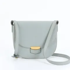 美品 セリーヌ トロッター レザー ショルダーバッグ 斜め掛け クロスボディ ゴールド 金具 ハンド トート レディース ERE CX11-4【中古】